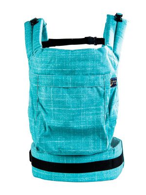 Bebek Mavi Cepli Ergonomik Kanguru