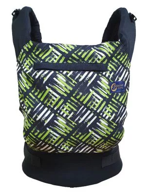Etnik Yeşil Ergonomik Kanguru