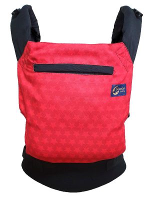 Kırmızı Yıldızlar Ergonomik Kanguru