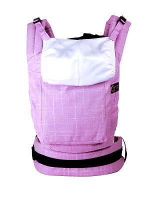 Lila Cepli Ergonomik Kanguru