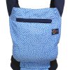 Mavi Çizgiler Cepli Ergonomik Kanguru