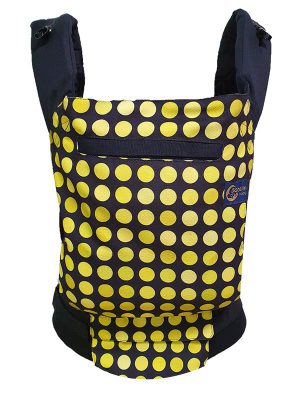 Sarı Mutluluk Cepli Ergonomik Kanguru